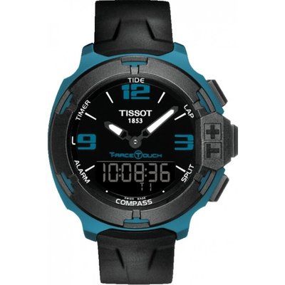 Mens Tissot T-Race Alarm Chronograph Watch T0814209705704