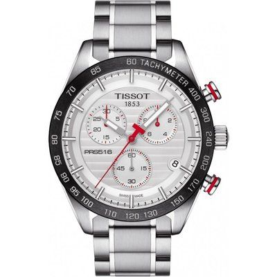 Mens Tissot PRS516 Chronograph Watch T1004171103100
