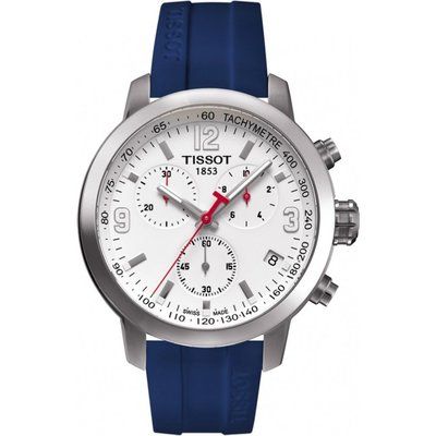 Men's Tissot PRC200 RBS 6 Nations 2016 Special Edition Chronograph Watch T0554171701701