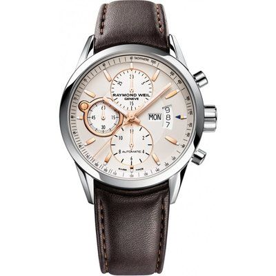 Men's Raymond Weil Freelancer Automatic Chronograph Watch 7730-STC-65025