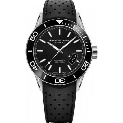 Mens Raymond Weil Freelancer Diver Automatic Watch 2760-SR1-20001