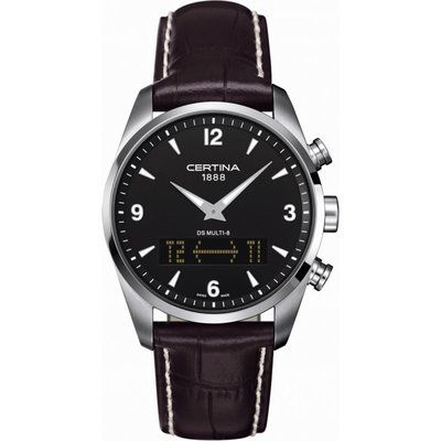 Men's Certina DS Multi-8 Alarm Chronograph Watch C0204191605700