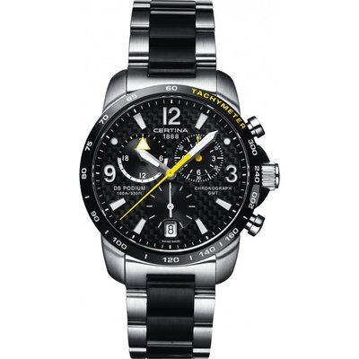 Men's Certina DS Podium GMT Chronograph Watch C0016392220701