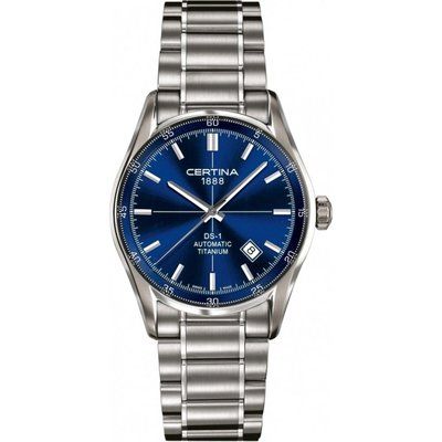 Men's Certina DS-1 Titanium Automatic Watch C0064074404100