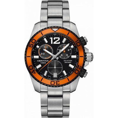 Mens Certina DS Action Chronograph Watch C0134172105701