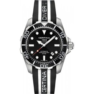 Mens Certina DS Action Diver Automatic Watch C0134071705101