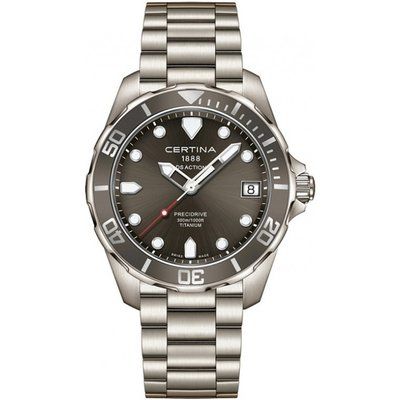 Men's Certina DS Action Precidrive Titanium Watch C0324104408100
