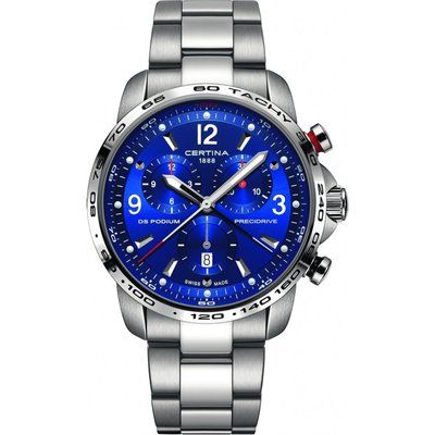 Men's Certina DS Podium Precidrive Chronograph Watch C0016471104700