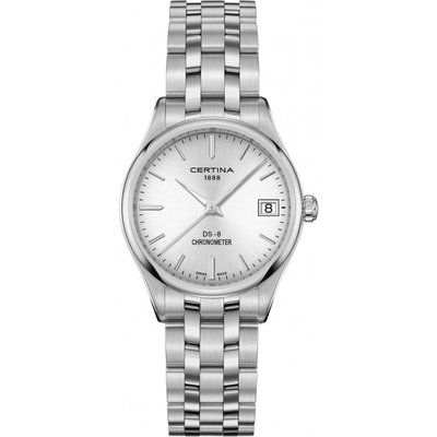 Ladies Certina DS 8 Quartz Chronometer Watch C0332511103100