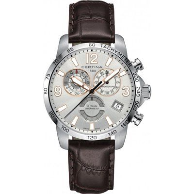 Men's Certina DS Podium Quartz Chronometer Chronograph Watch C0346541603701