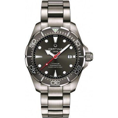 Certina DS Action Diver Powermatic 80 Watch C0324074408100