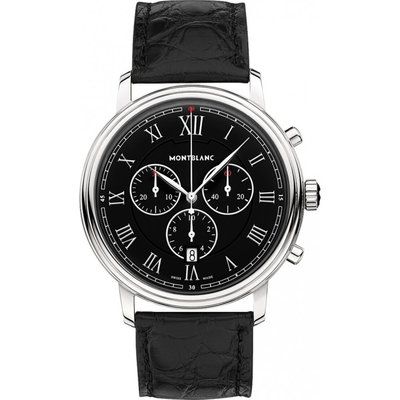 Mens Montblanc Tradition Chronograph Watch 117047