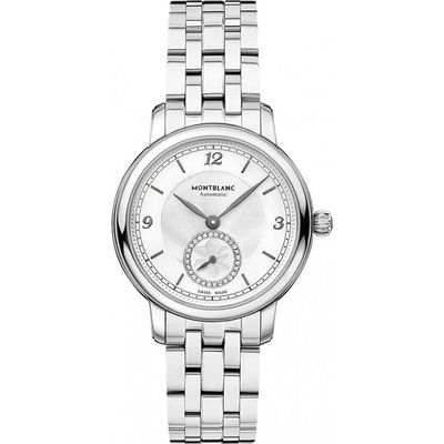 Ladies Montblanc Star Legacy Small Second Automatic Diamond Watch 118535