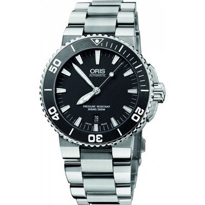 Men's Oris Aquis Date Automatic Watch 0173376534154-0782601PEB
