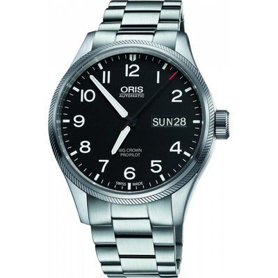 Men's Oris Big Crown ProPilot Day Date Automatic Watch 0175276984164-0782219