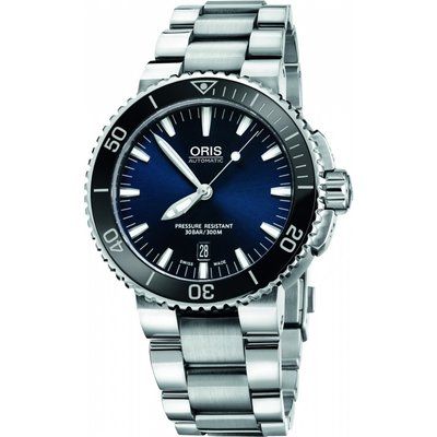 Men's Oris Aquis Date Automatic Watch 0173376534135-0782601PEB