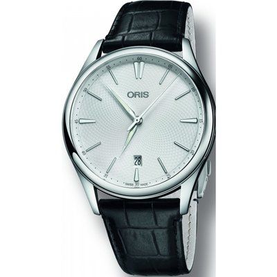 Mens Oris Artelier Date Automatic Watch 0173377214051-0752164FC