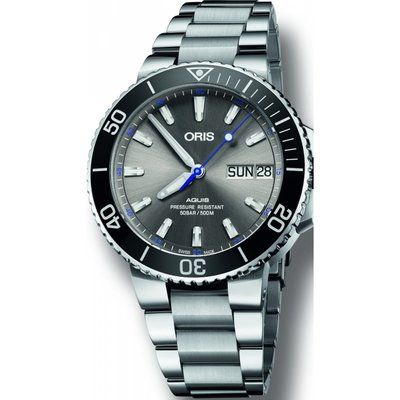 Men's Oris Aquis Automatic Watch 0175277334183-SET-MB