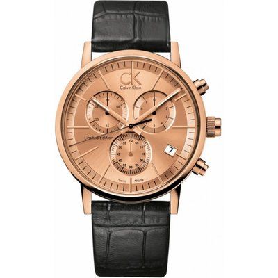 Mens Calvin Klein Limited Edition Chronograph Watch K7627201