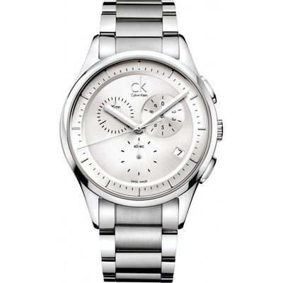 Mens Calvin Klein Basic Chronograph Watch K2A27120