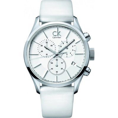 Unisex Calvin Klein Masculine Chronograph Watch K2H27101