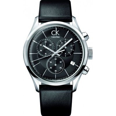 Mens Calvin Klein Masculine Chronograph Watch K2H27102