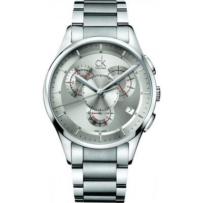 Men's Calvin Klein Basic Chronograph Watch K2A27193