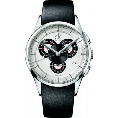 Men's Calvin Klein Basic Chronograph Watch K2A27188