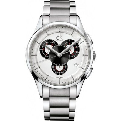 Mens Calvin Klein Basic Chronograph Watch K2A27185