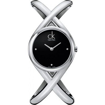 Ladies Calvin Klein Enlace Diamond Watch K2L23104