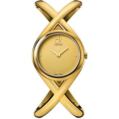 Ladies Calvin Klein Enlace Diamond Watch K2L23513