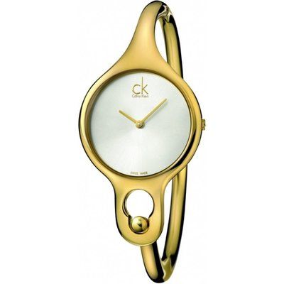 Ladies Calvin Klein Air Small Bangle Watch K1N23526