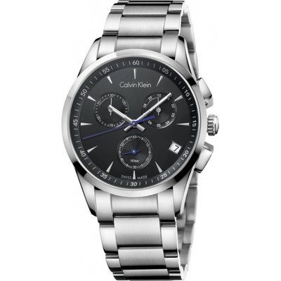 Men's Calvin Klein New Bold Chronograph Watch K5A27141