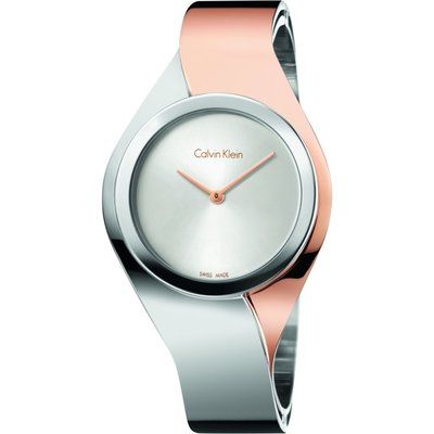 Ladies Calvin Klein Senses Small Bangle Watch K5N2S1Z6