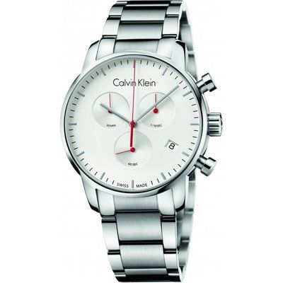 Men's Calvin Klein City Polished Chronograph Watch K2G271Z6