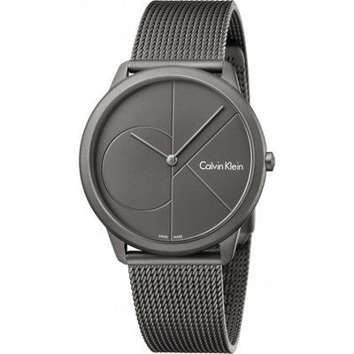 Unisex Calvin Klein Minimal 40mm Watch K3M517P4