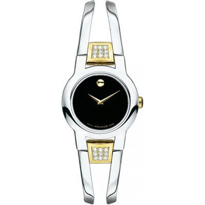 Ladies Movado Amorosa Diamond Watch 0604983