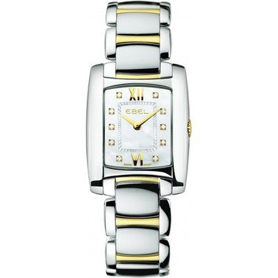 Ladies Ebel Brasilia 18ct Gold Diamond Watch 1215768