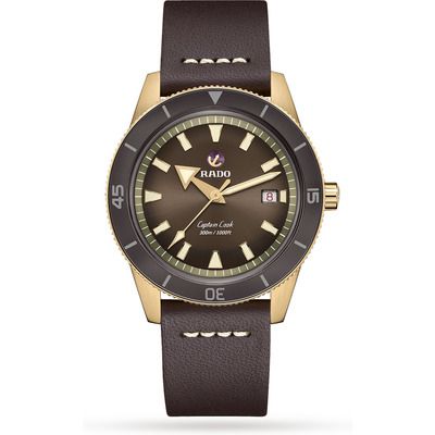 Rado Captain Cook Automatic Bronze Mens Watch R32504306 - Exclusive