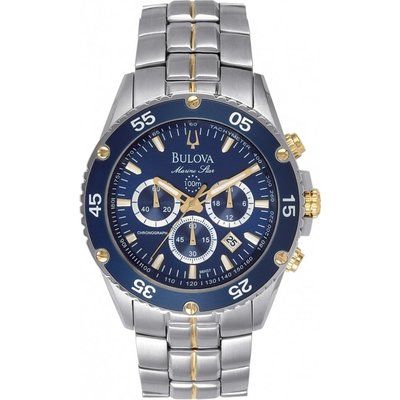Men's Bulova Marine Star Chronograph Watch 98H37