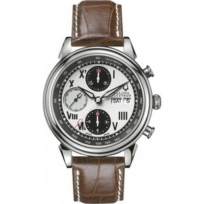 Men's Bulova Accutron Gemini Automatic Chronograph Watch 63C010