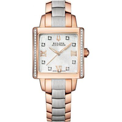 Ladies Bulova Accutron Masella Diamond Watch 65R141