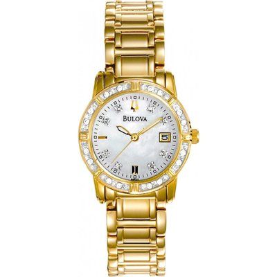 Ladies Bulova Highbridge Diamond Watch 98R135
