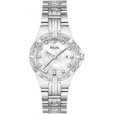 Ladies Bulova Odilon Diamond Watch 96R136