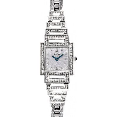 Ladies Bulova Crystal Watch 96L140