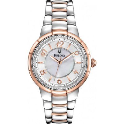 Ladies Bulova Diamond Watch 98R162