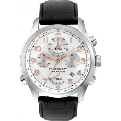 Men's Bulova Precisionist Chronograph Watch 96B182