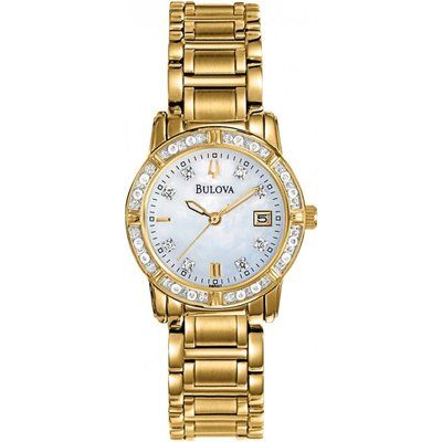 Ladies Bulova Diamond Watch 98R165
