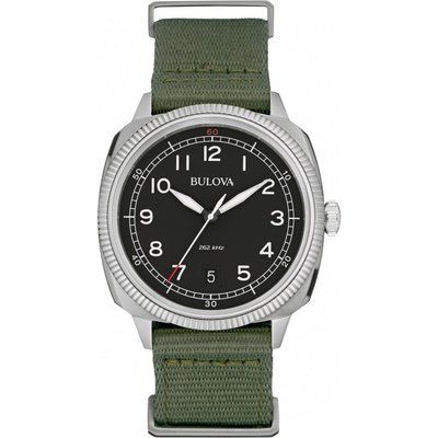Men's Bulova Military UHF Watch 96B229