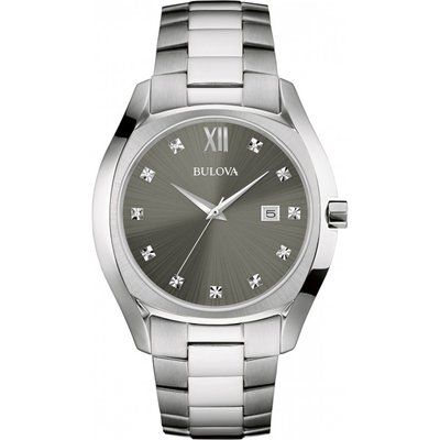 Men's Bulova Diamond Watch 96D122